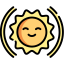 Sun icon 64x64