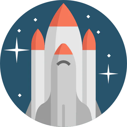 Space shuttle icon