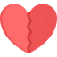 Broken heart ícono 64x64
