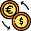 Money exchange icon 64x64
