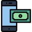 Mobile banking icon 64x64