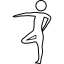 Gymnast posture Ikona 64x64