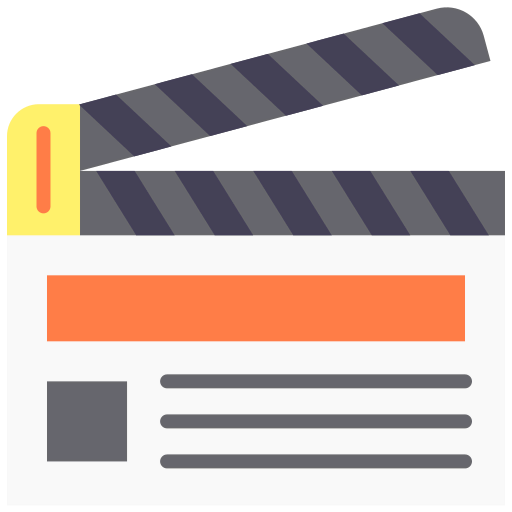 Clapperboard icon