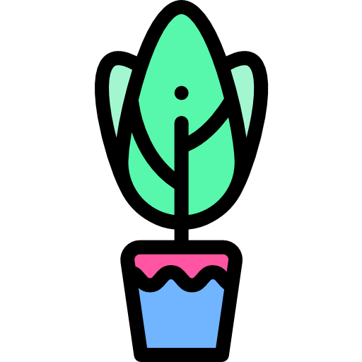 Plant pot ícono