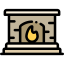 Fireplace icon 64x64