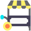 Popcorn box icon 64x64