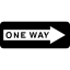 One way right arrow signal 图标 64x64