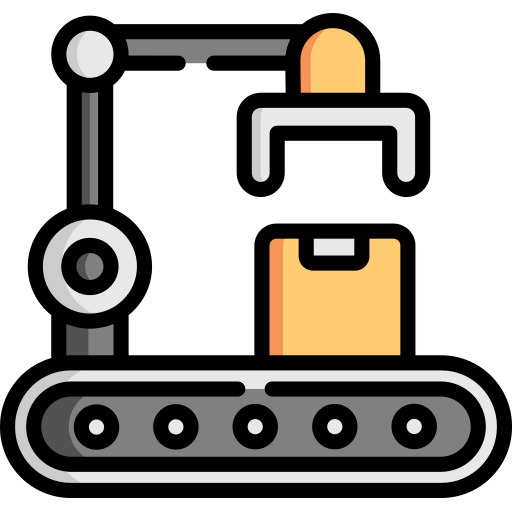 Mechanical arm icon