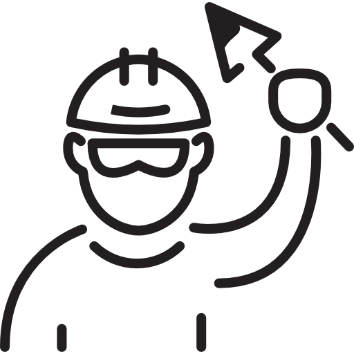 Worker with Palette icon