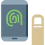 Fingerprint scan アイコン 64x64