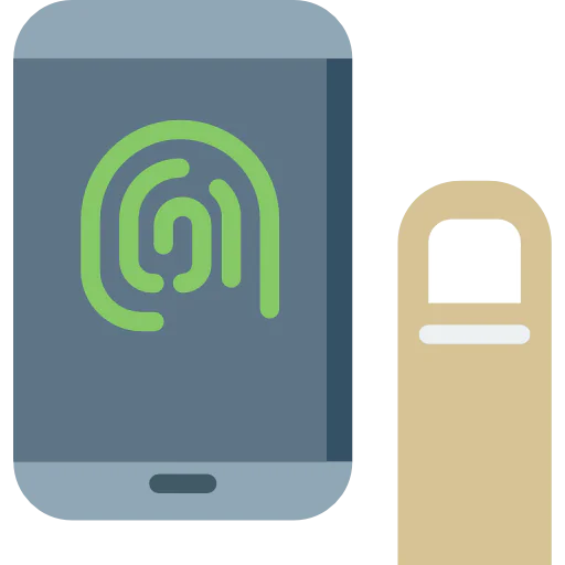 Fingerprint scan アイコン