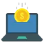 Online payment ícono 64x64