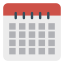 Calendar ícono 64x64