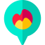 Fire location icon 64x64