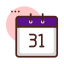 New years eve icon 64x64