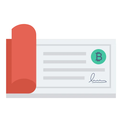 Cheque icon