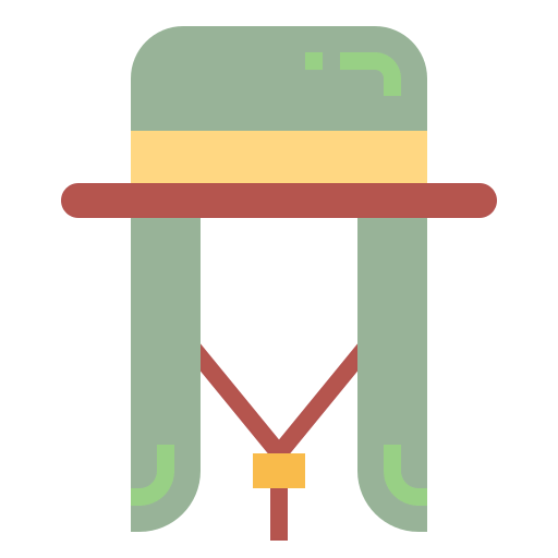 Fishing hat ícono