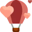 Hot air balloon icon 64x64
