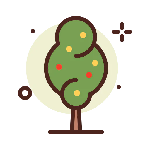 Fruit tree icon