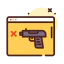 Gun icon 64x64