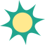 Sun icon 64x64