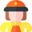 Огненная женщина иконка 64x64