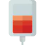 Blood transfusion icon 64x64