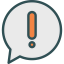 Exclamation icon 64x64