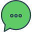 Speech bubble ícono 64x64