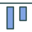 Vertical alignment icon 64x64