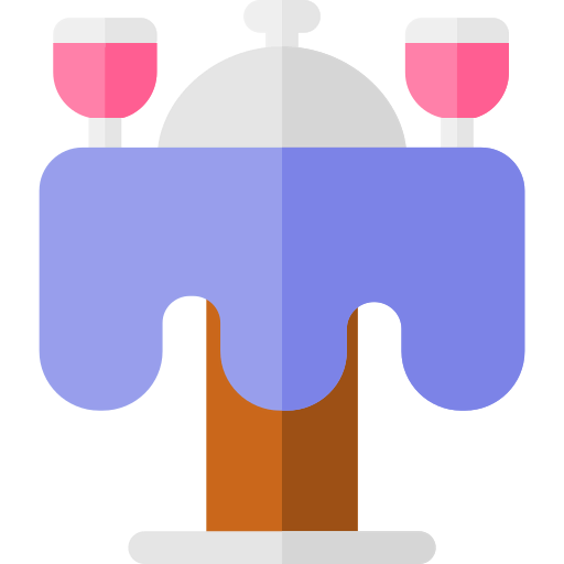 Dinner table icon