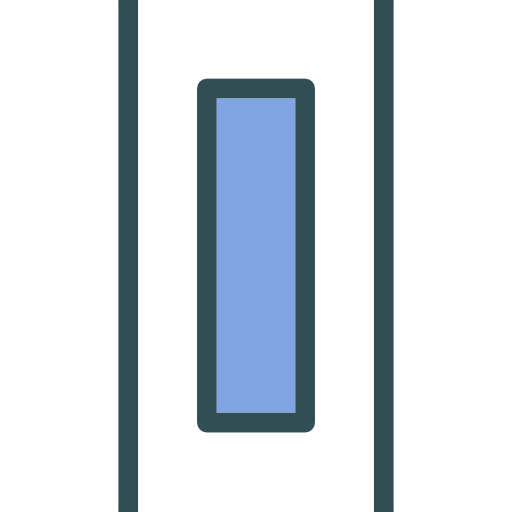 Vertical alignment icon