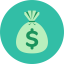 Money bag ícono 64x64