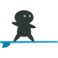 Surfing Symbol 64x64