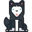 Siberian husky 图标 64x64