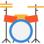 Drum set icon 64x64