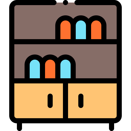 Bookshelf icon