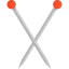 Спицы для вязания иконка 64x64