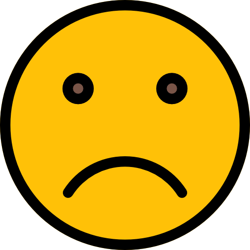 Sad icon