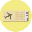 Plane ticket іконка 64x64
