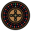 Колесо рулетки иконка 64x64