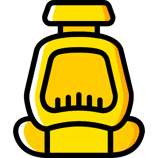 Safety seat icon