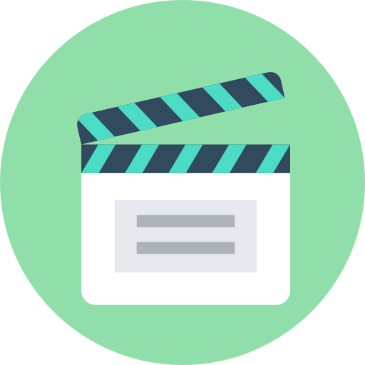 Clapperboard ícono