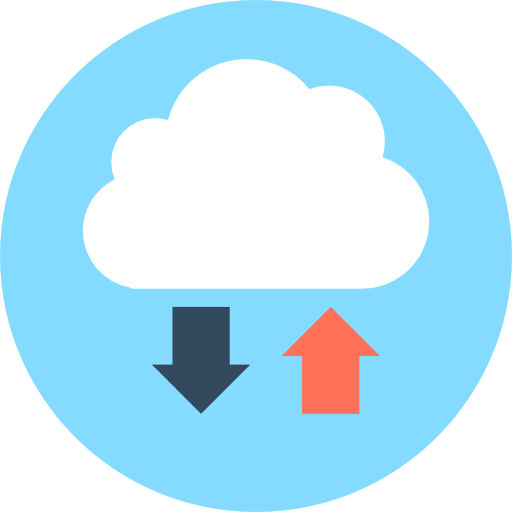 Cloud computing icon