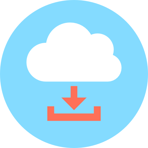 Cloud computing アイコン