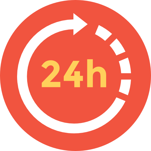 24 hours icon