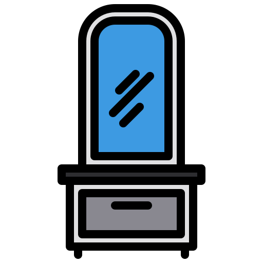 Dressing table icon