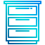 Chest of drawers icon 64x64
