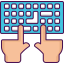 Typing icon 64x64