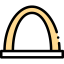 Gateway arch icon 64x64